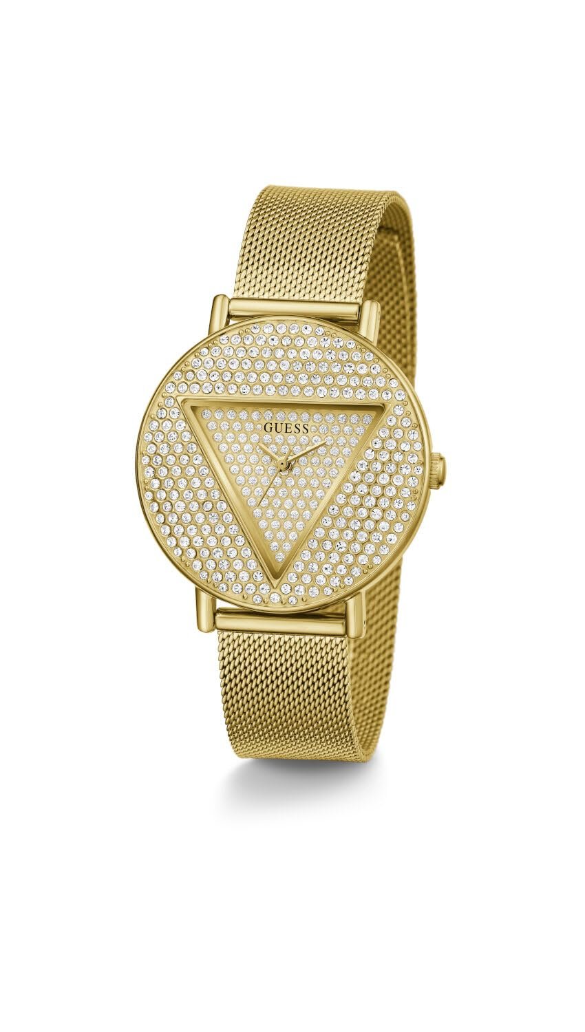 Женские наручные часы GUESS Золотистый логотип Аналоговые часы, фото №8