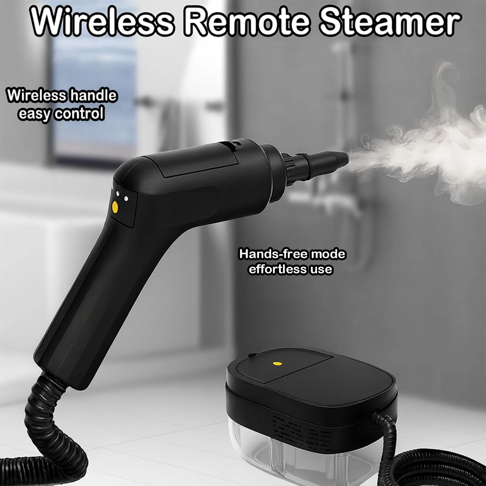 Пароочисник ручний 2500 Вт 105 °C 1100 мл, фото №2 Пароочисник ручний 2500 Вт 105 °C 1100 мл, фото №2