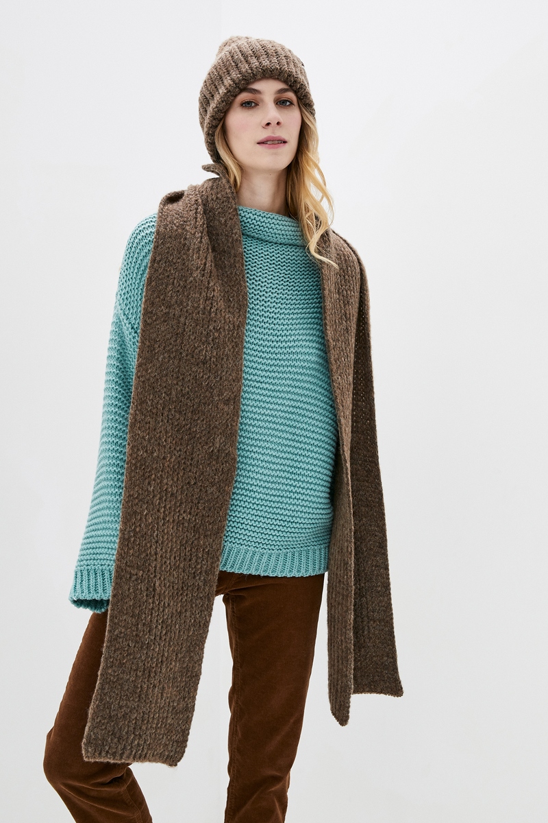 Комплект Sewel Шапка One Size Светло-коричневый BA006260000, фото №1