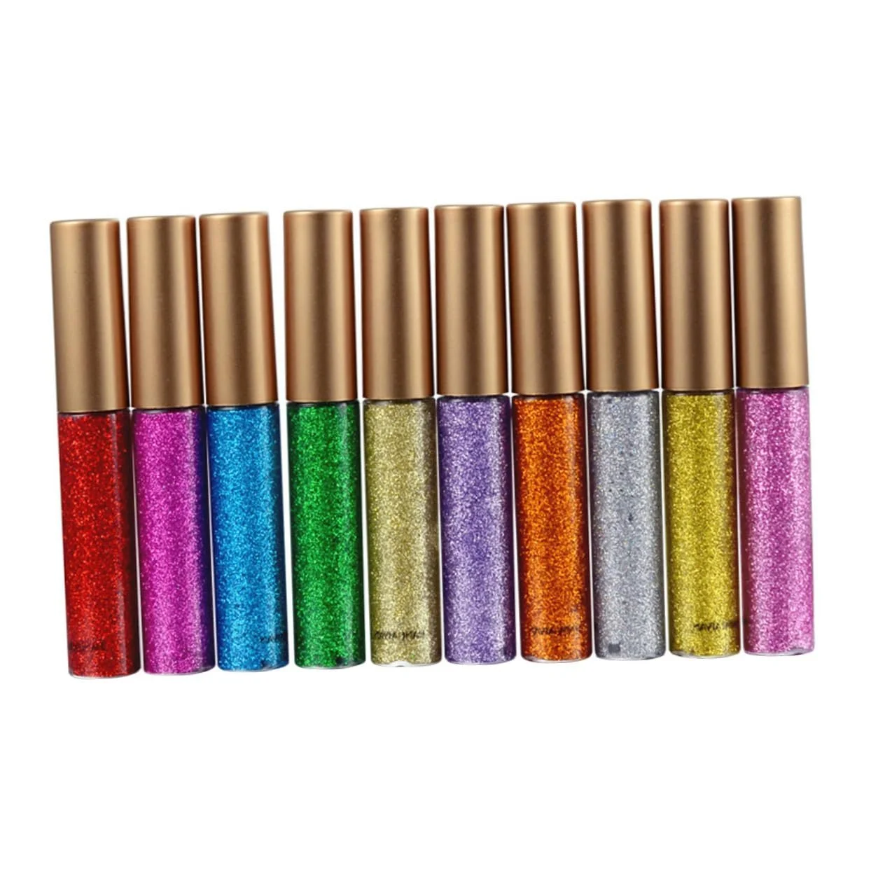 Фломастер-підводка для очей Beaupretty Glitzer-Lidschatten Рідка Блискучий Різнокольоровий, фото №6