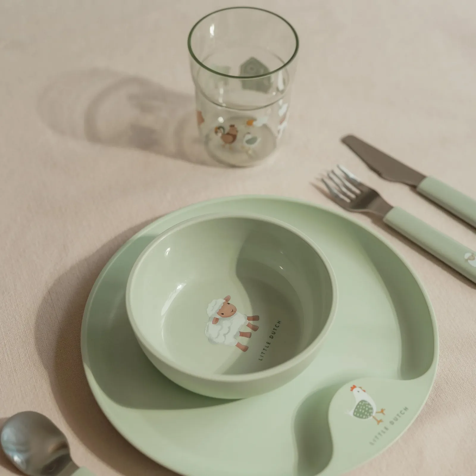 Набір дитячого посуду MIO Little Farm, 6 предметів, фото №3 Набір дитячого посуду MIO Little Farm, 6 предметів, фото №3