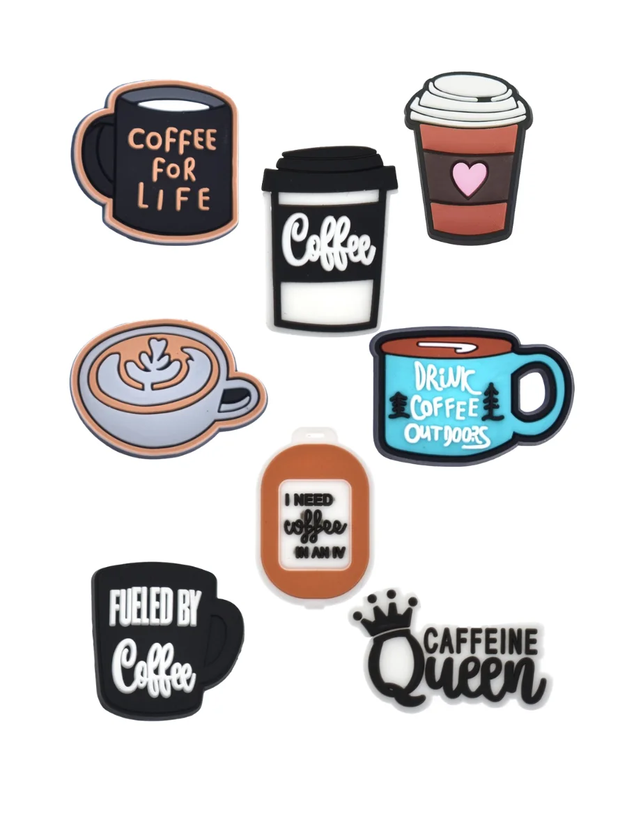 Джибитсы 8 шт, аксессуары для крокс, фото №1