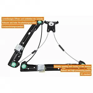 Склопідйомник VAICO Green Mobility Parts V30-3821 MERCEDES-BENZ передній лівий synthetic.ua - Фото 1