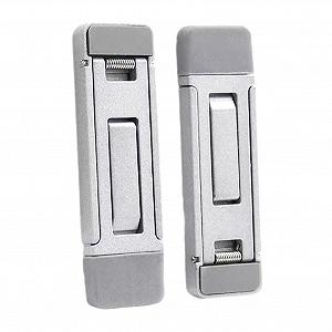 Комплект 2 шт. Портативная невидимая подставка для ноутбука Mini Алюминиевые ножки-усилители для ноутбука, складная подставка - Фото 1