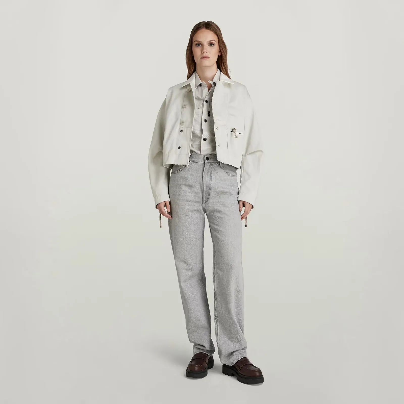 Женская рубашка G-Star RAW Officer T-Shirt - S, фото №6 Женская рубашка G-Star RAW Officer T-Shirt - S, фото №6