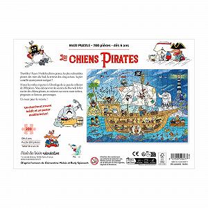 Пазл Maxi Pirate Dogs 200 деталей synthetic.ua - Фото 1