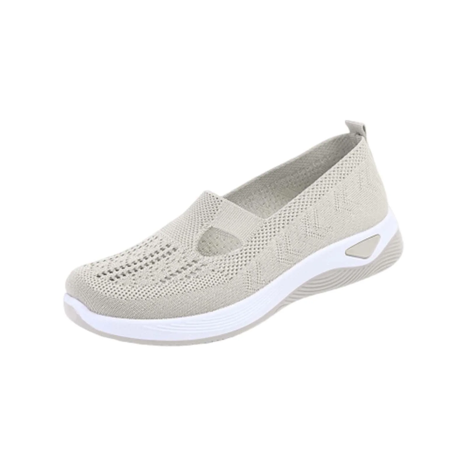 Кроссовки Gyaimxfu ортопедические женские без шнуровки для ходьбы, легкие, удобные, с усиленной амортизацией, фото №3