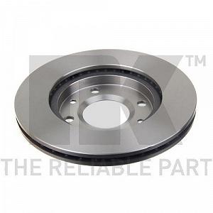 Тормозной диск NK 209918 для CITROËN PEUGEOT передняя ось synthetic.ua - Фото 1