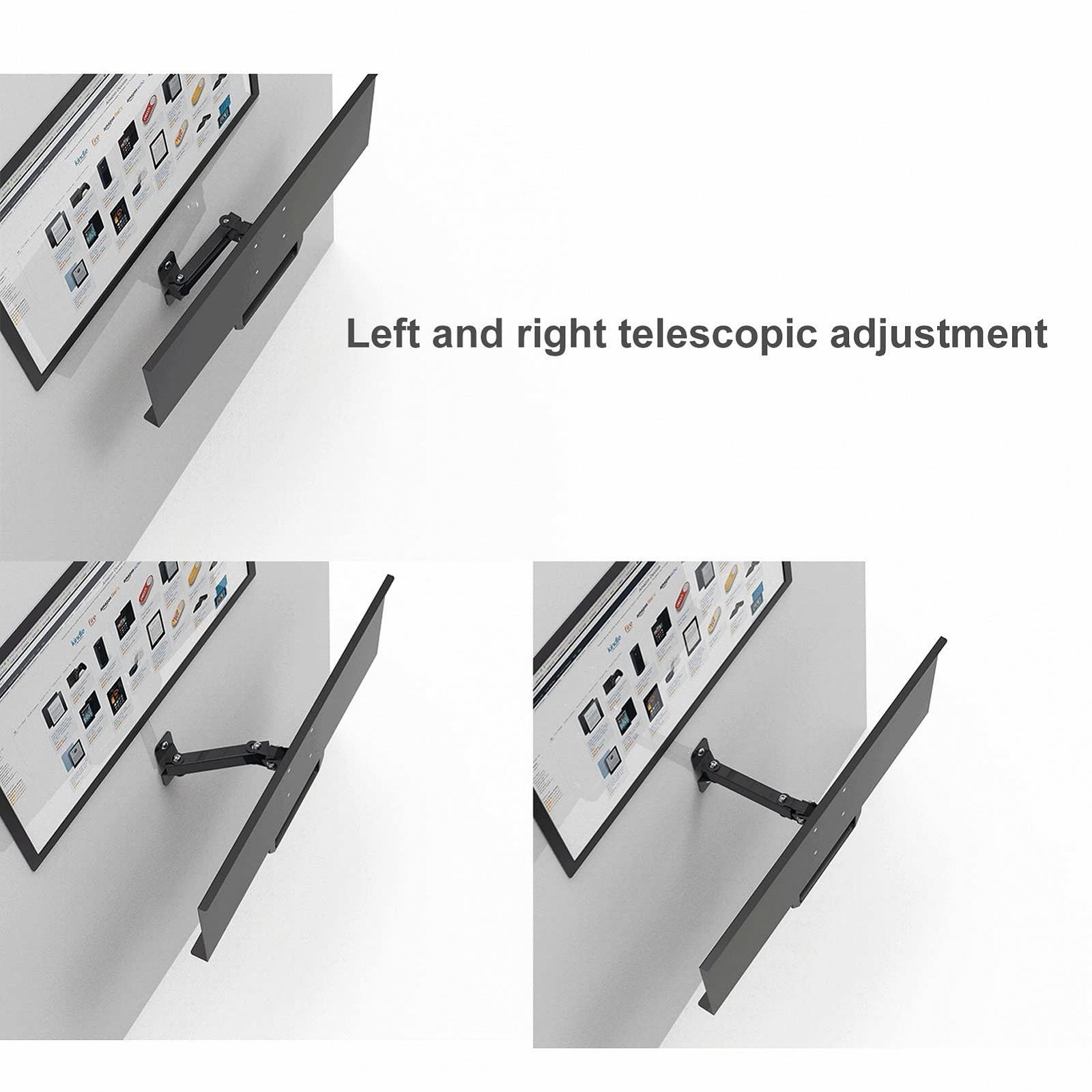 Настенное крепление для клавиатуры с регулировкой высоты, 60 x 19.5 см, крепление для клавиатуры/мыши, выдвижной складной держатель для компьютерной клавиатуры, фото №2