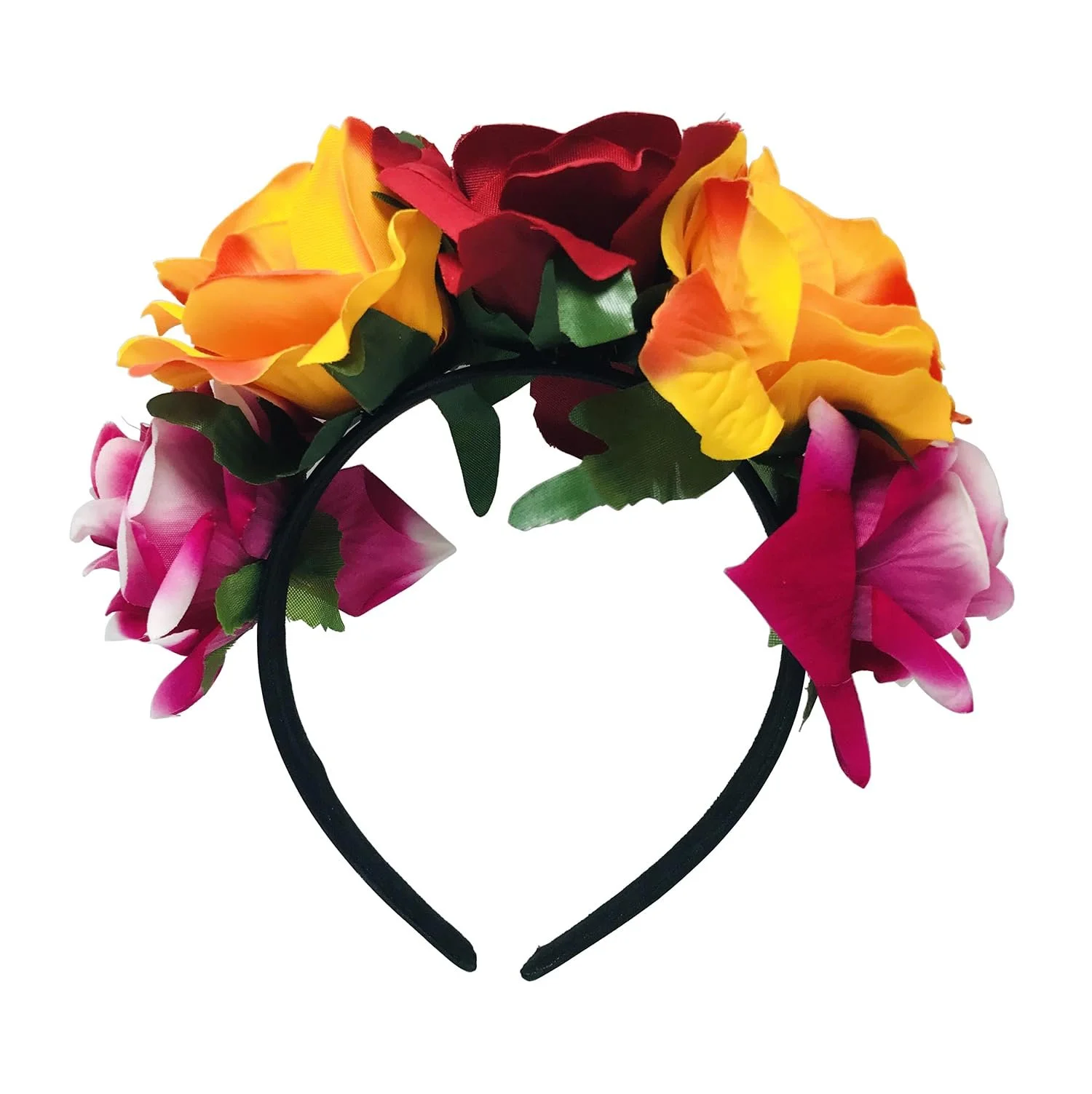 Обруч для волос Цветок Мексиканской розы, фото №1