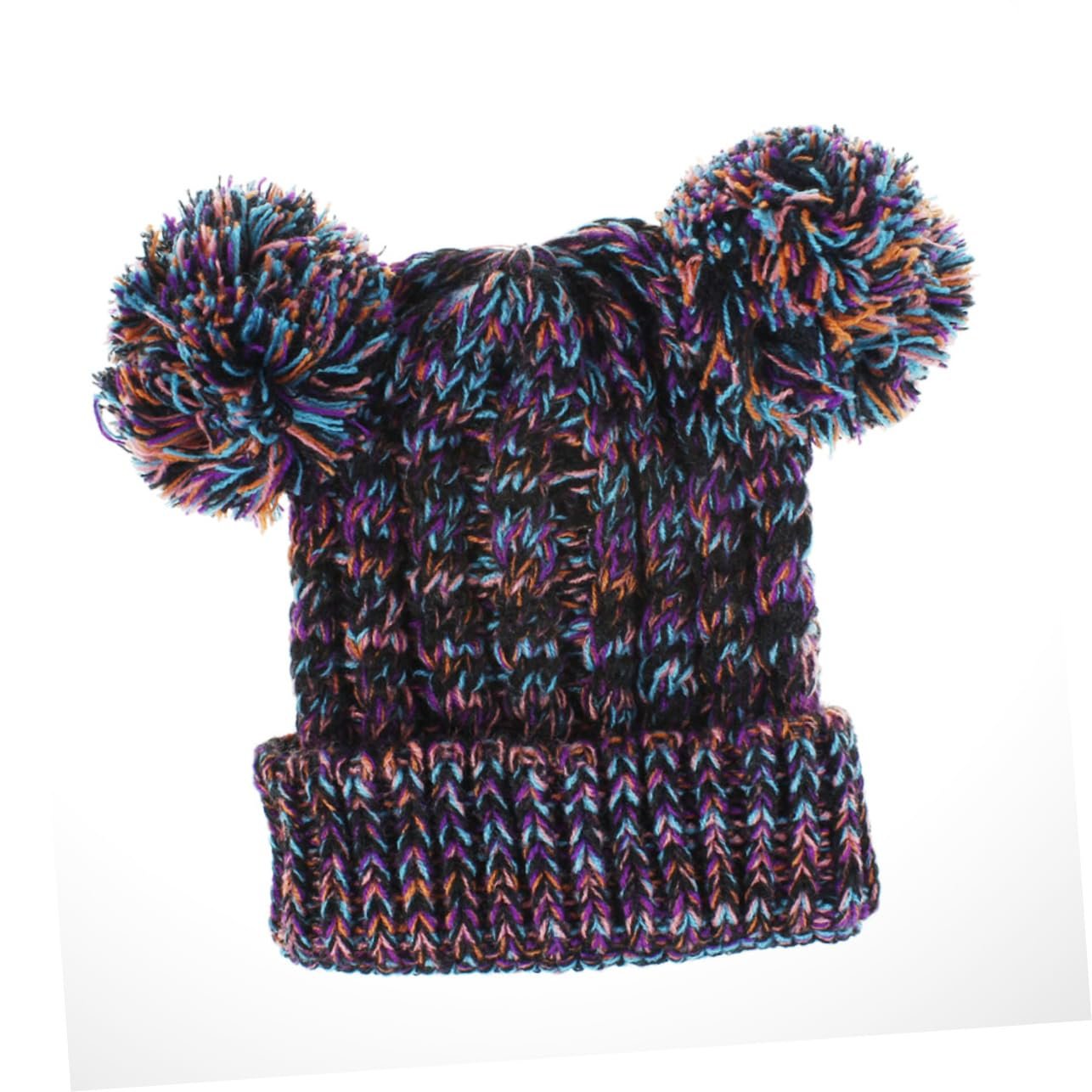 В'язана шапка VALICLUD з помпонами для дівчаток, 3 шт., фото №2