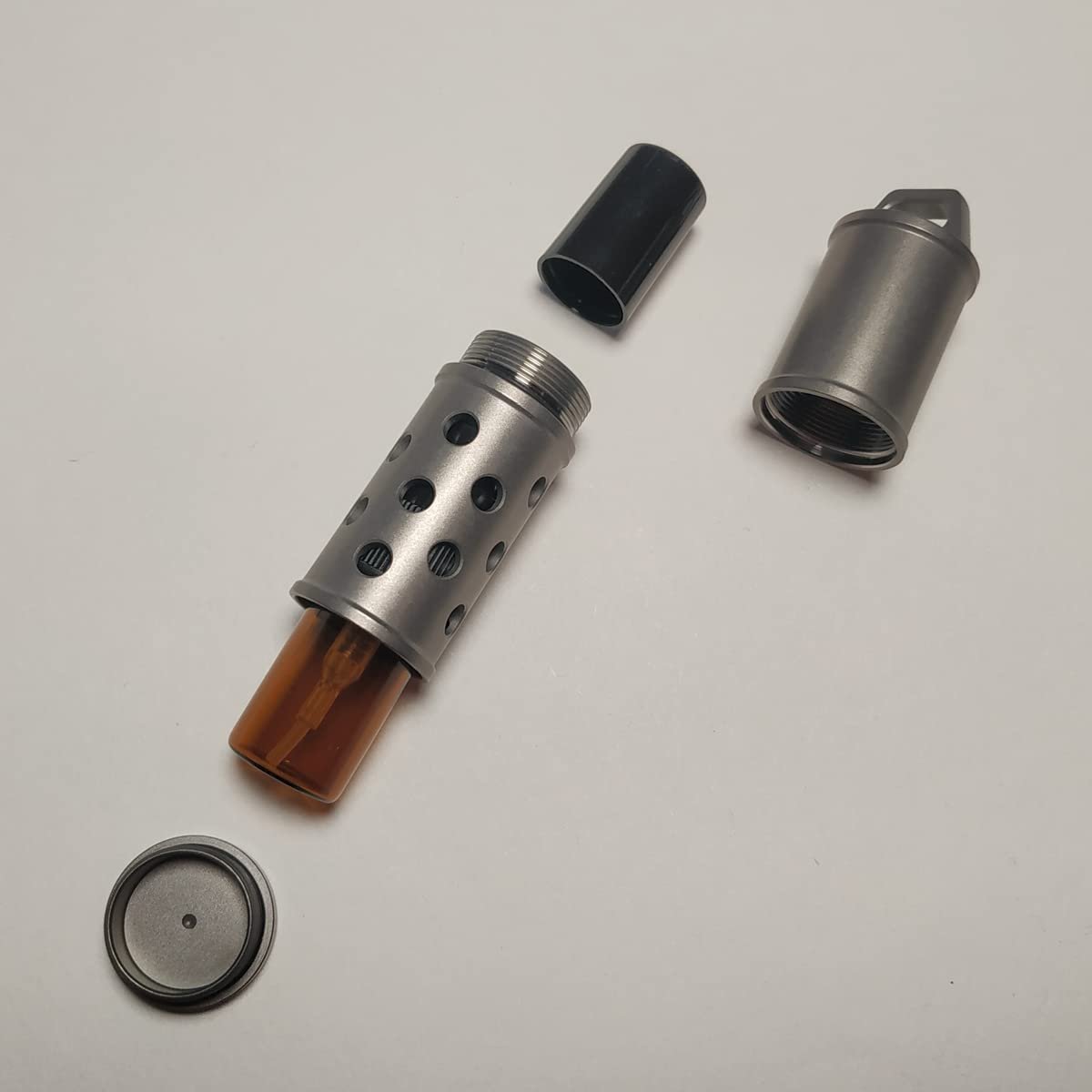Бусины из титанового сплава EDC для паракорда, контейнеры для хранения парфюма, коробка, игрушка, инструменты для улицы (B), фото №5
