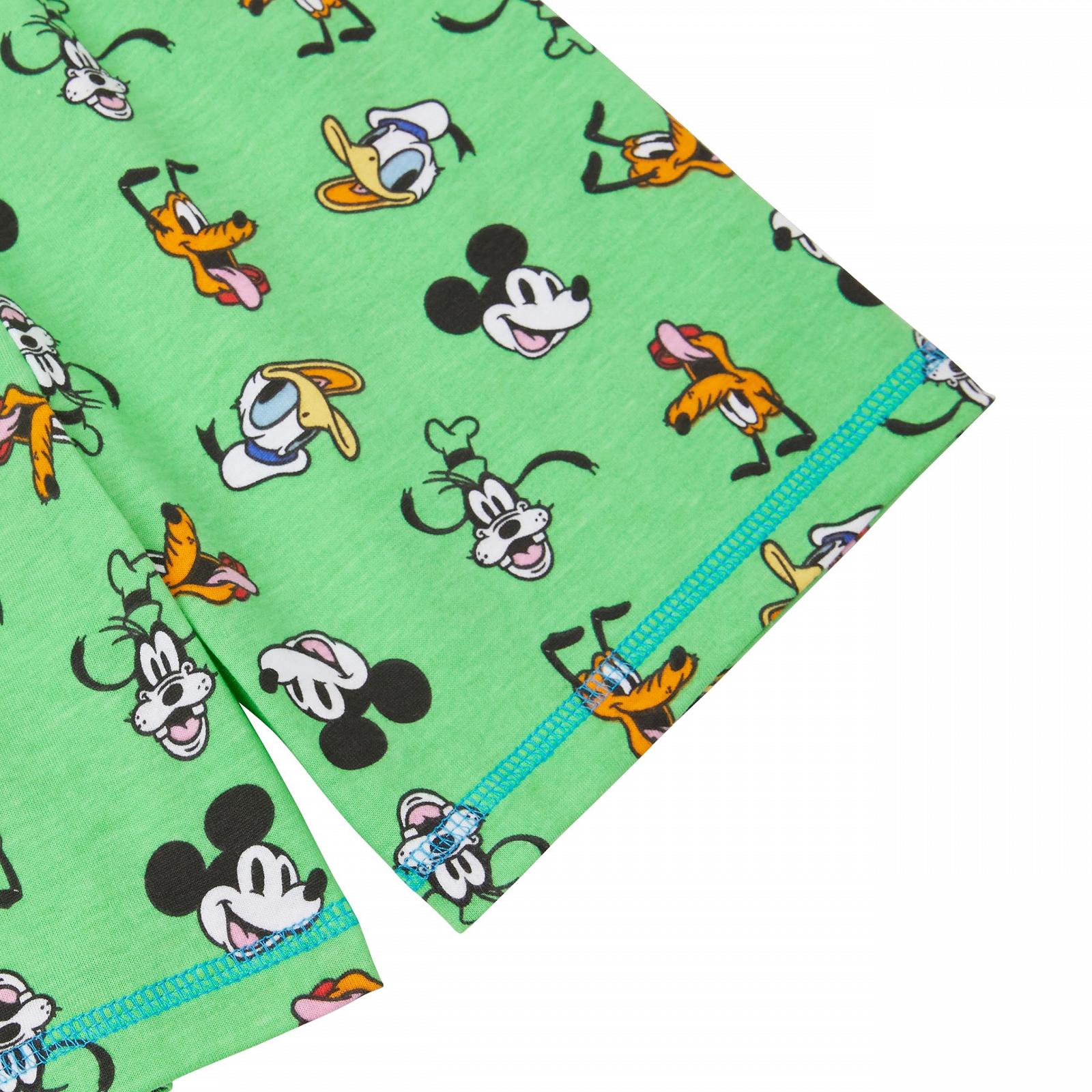 Піжама Disney Mickey, Donald, Goofy, Pluto Смугаста з короткими рукавами 100% бавовна, фото №8