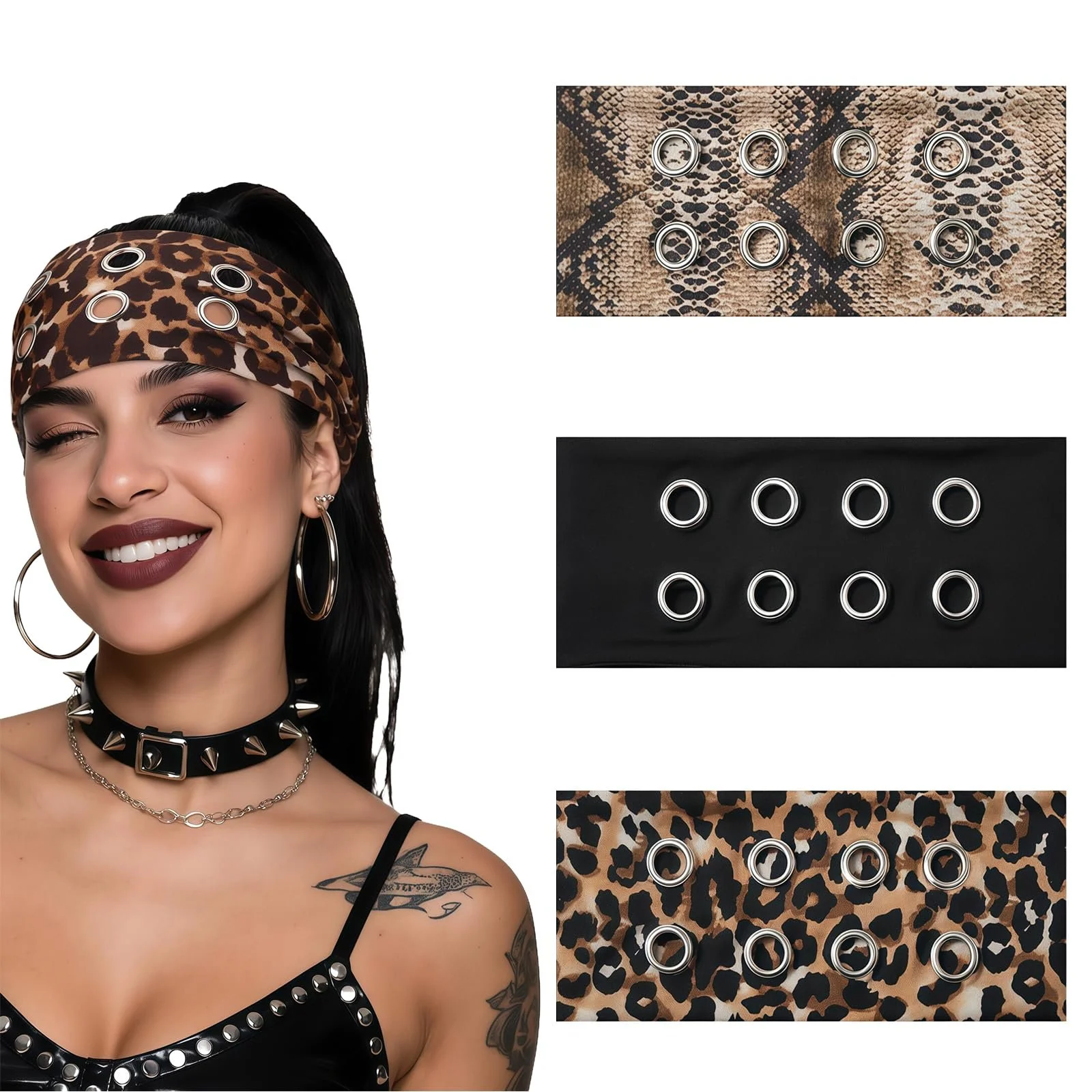 Набір з модних жіночих пов'язок для волосся, фото №1 Набір з модних жіночих пов'язок для волосся, фото №1