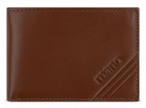 Кошелек Mini mano Don Antonio RFID Cognac Cognac Классический - Фото 1