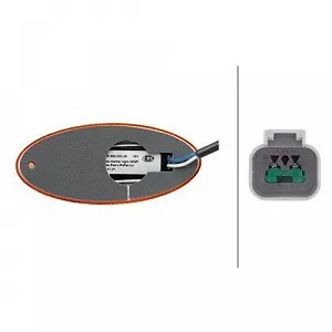 Боковой габаритный фонарь HELLA 2PS 964 295-387 для KUBOTA, левый, правый synthetic.ua - Фото 1