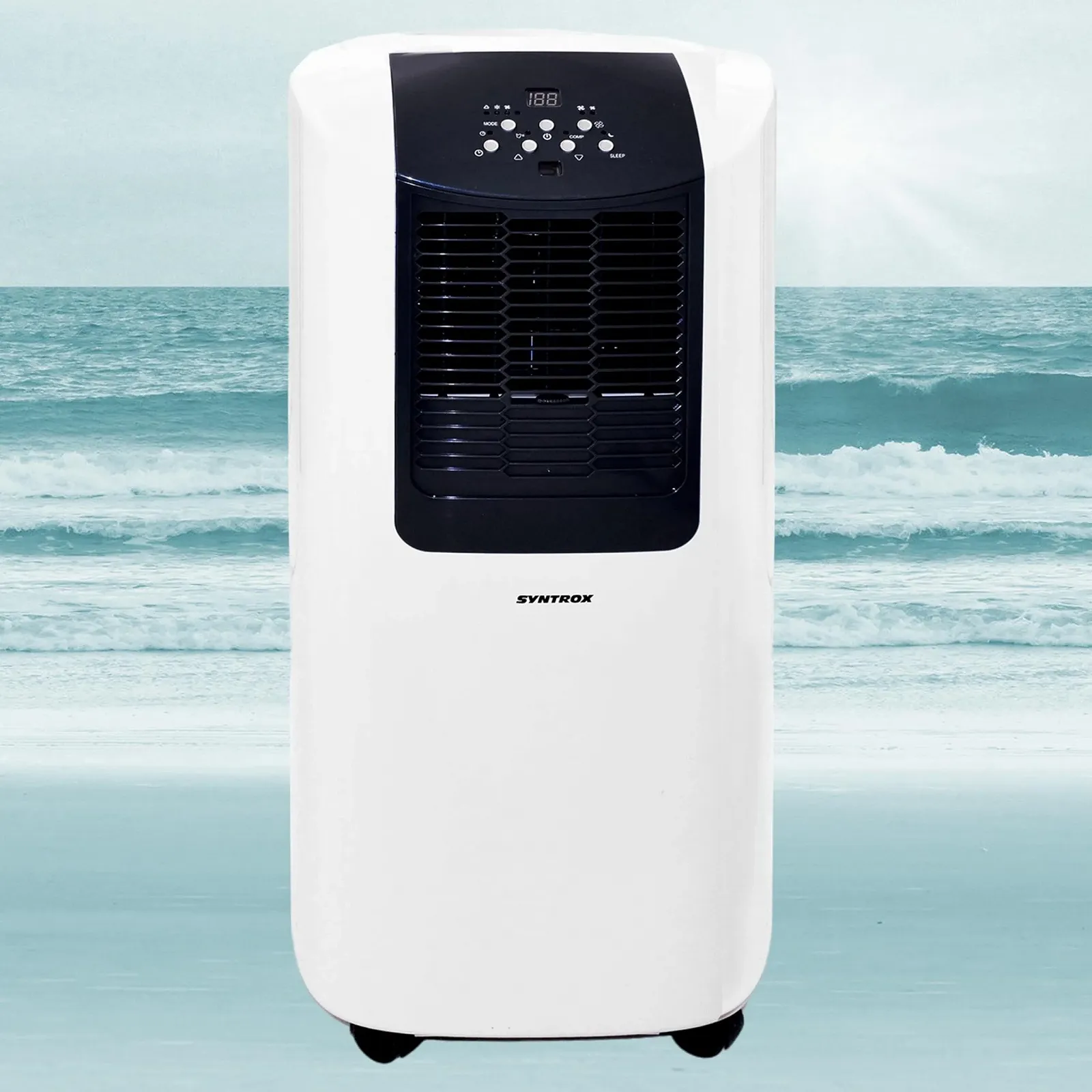 Мобільний кондиціонер Syntrox Cooly 7000 BTU Осушувач LED-дисплей, фото №2