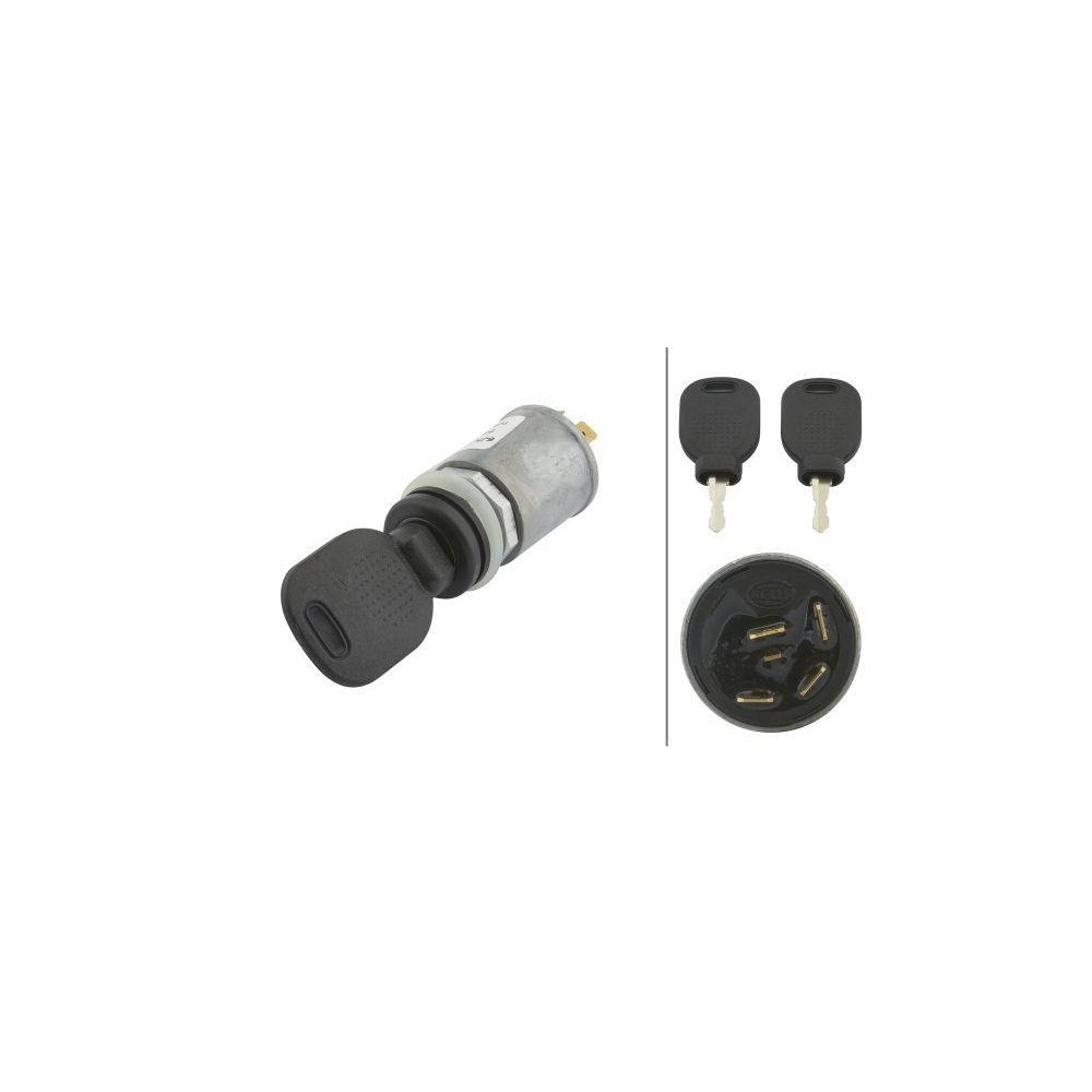 Вимикач запалювання/стартера HELLA 6JK 007 232-011 LIEBHERR, фото №1 Вимикач запалювання/стартера HELLA 6JK 007 232-011 LIEBHERR, фото №1