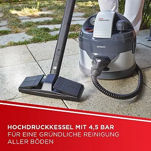 Пароочисник Polti Vaporetto Eco Pro 3.0 2000 W 2 L 4.5 bar з 20 ампулами Kalstop Сірий ціна на synthetic.ua - Фото 1 Пароочисник Polti Vaporetto Eco Pro 3.0 2000 W 2 L 4.5 bar з 20 ампулами Kalstop Сірий synthetic.ua - Фото 1