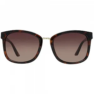 Сонцезахисні окуляри GUESS GF0327 Shiny Havana With Gold/Brown Gradient Lens One Size synthetic.ua - Фото 1