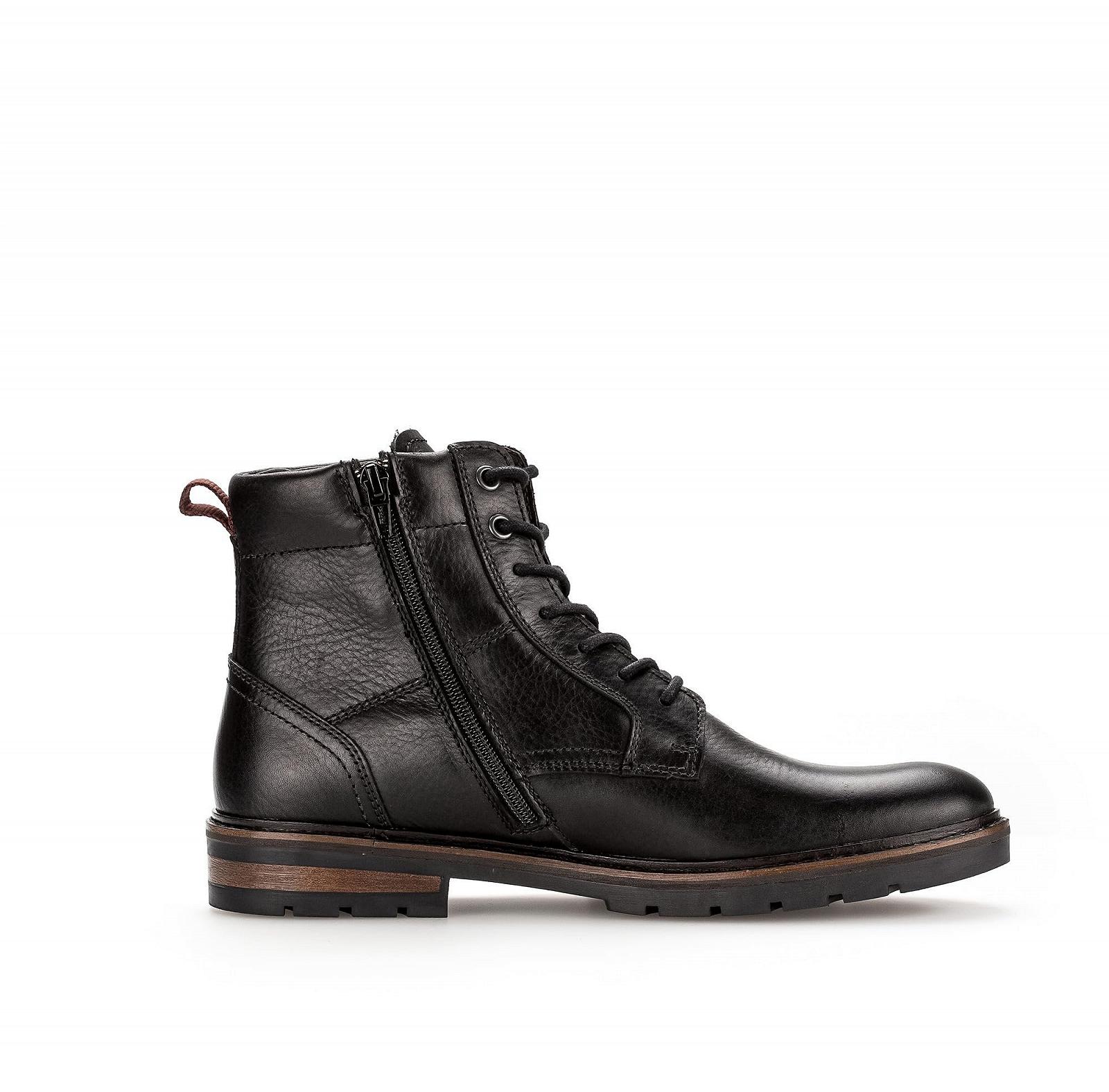 Ботинки на шнуровке мужские Pius Gabor Gore Tex, латексная сменная стелька, молния, с теплой подкладкой, фото №4