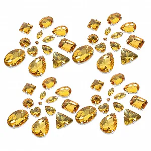 Стрази 1tasche Нерегулярні блискучі камені для одягу, весільних прикрас та рукоділля - Фото 1