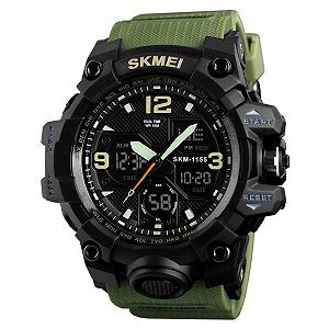 Годинник Skmei 1155 Black-Military - Фото 1
