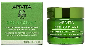 Омолоджуючий крем для сяйва Apivita Bee Radiant Light Texture 50 мл - Фото 1