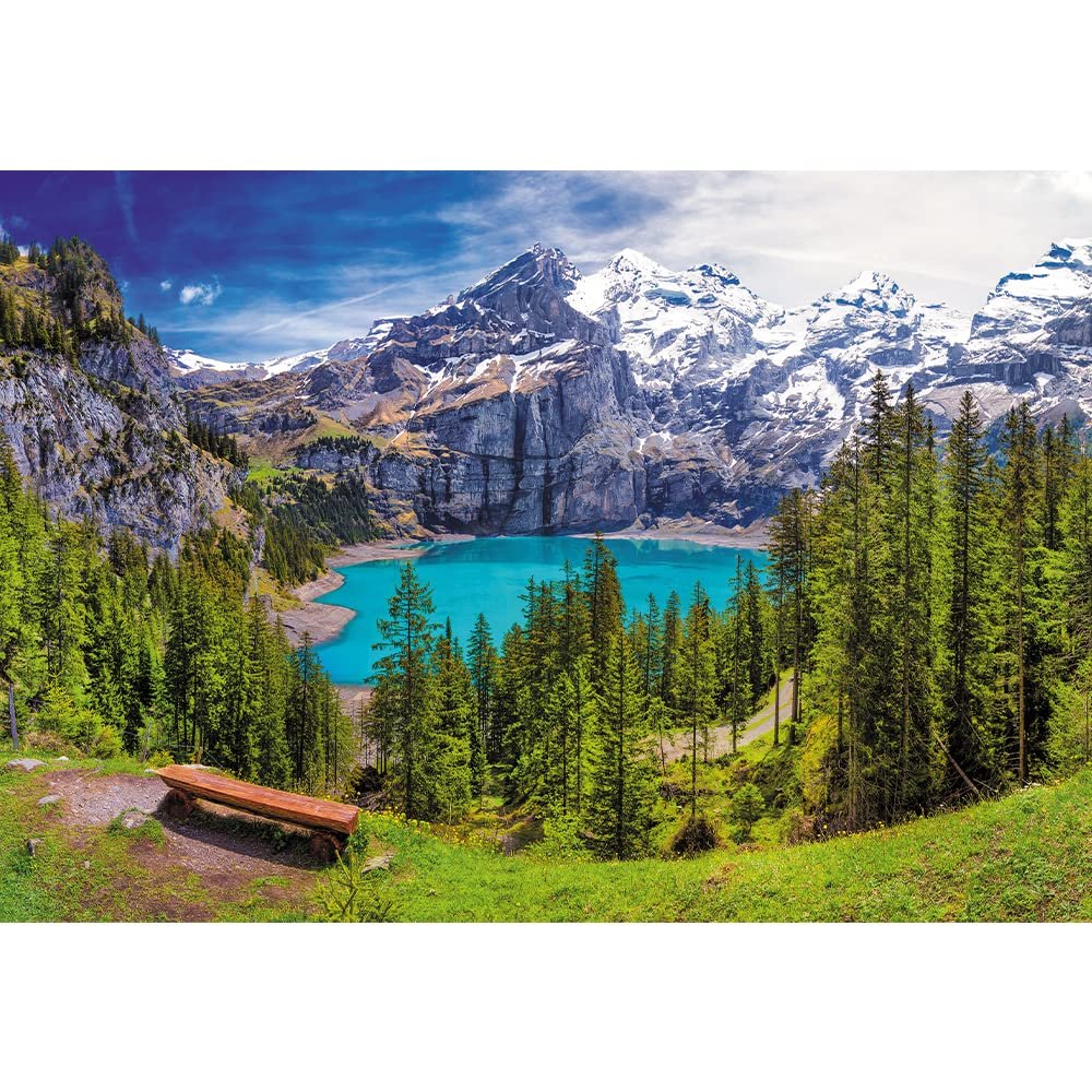 Пазл Trefl Oeschinen Lake, Alps, Switzerland 1500 елементів від 12 років, фото №2
