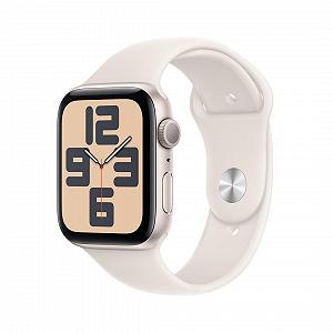 Смарт-годинник Apple Watch SE (2nd Generation) GPS 44мм Алюмінієвий корпус Полярна зірка Спортивний ремінець Полярна зірка - Фото 1