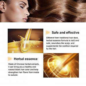 Шампунь Natural Black Hair Оливковый с черной окраской synthetic.ua - Фото 1