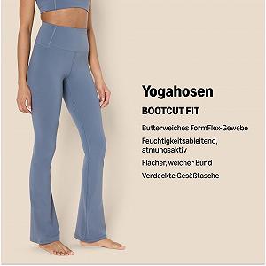 Леггинсы Amazon Essentials Active FormFlex BootcutДля йоги с высокой посадкой, полная длина synthetic.ua - Фото 1