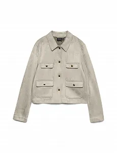 Куртка VERO MODA Vmjosesheila из искусственной замши Ent - Фото 1