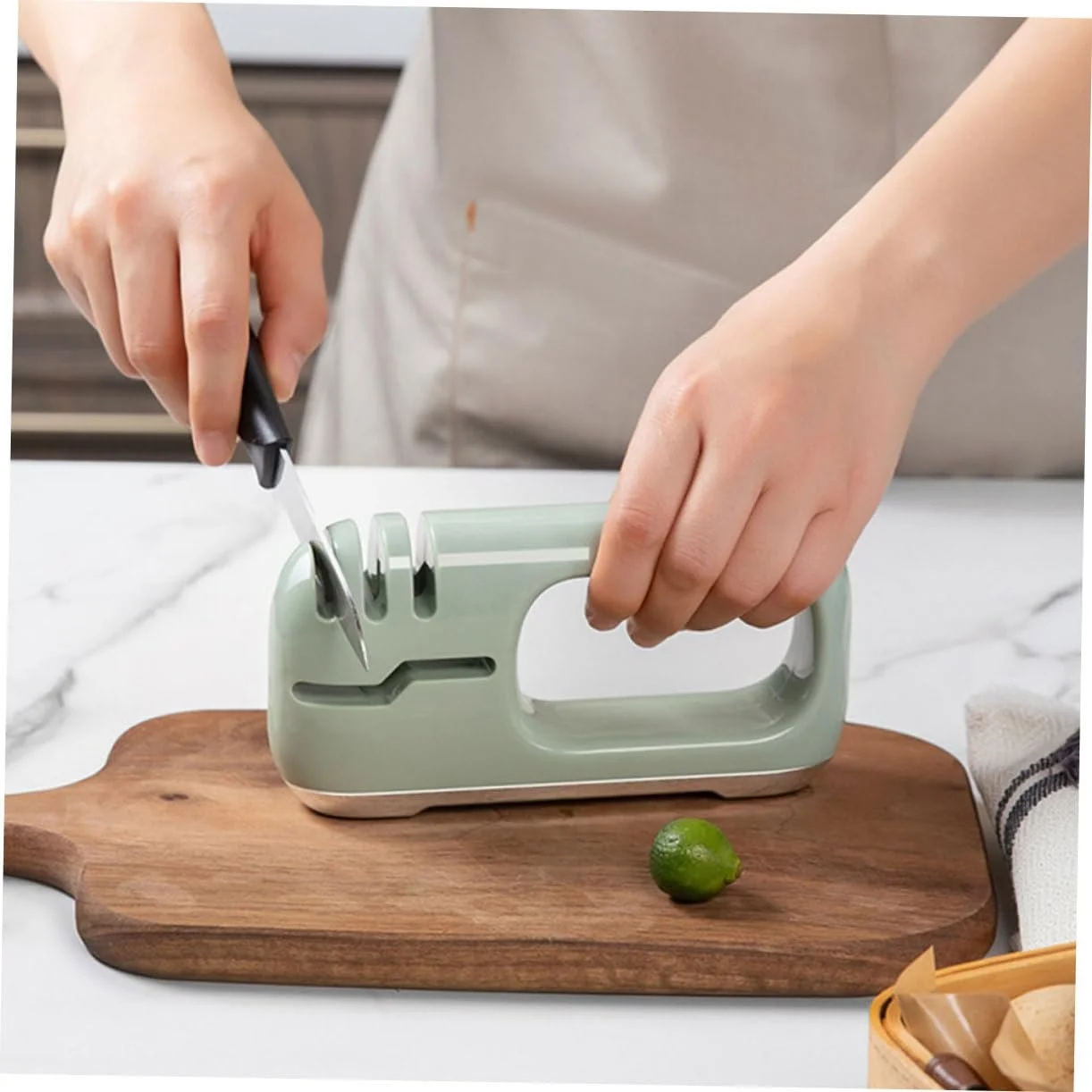 Точило для ножів Healifty Professional ергономічна нековзна ручна, фото №5 Точило для ножів Healifty Professional ергономічна нековзна ручна, фото №5