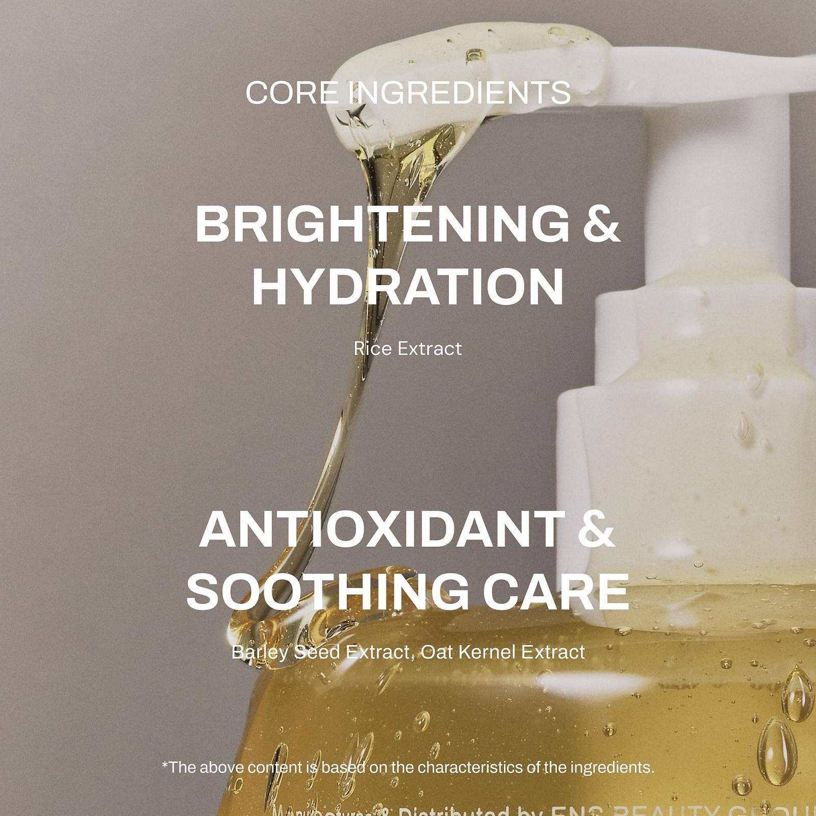 Гель для очищення тіла Whamisa Organic Seeds Relaxing Fermented Postbiotic Anhydrous 490 мл, фото №5