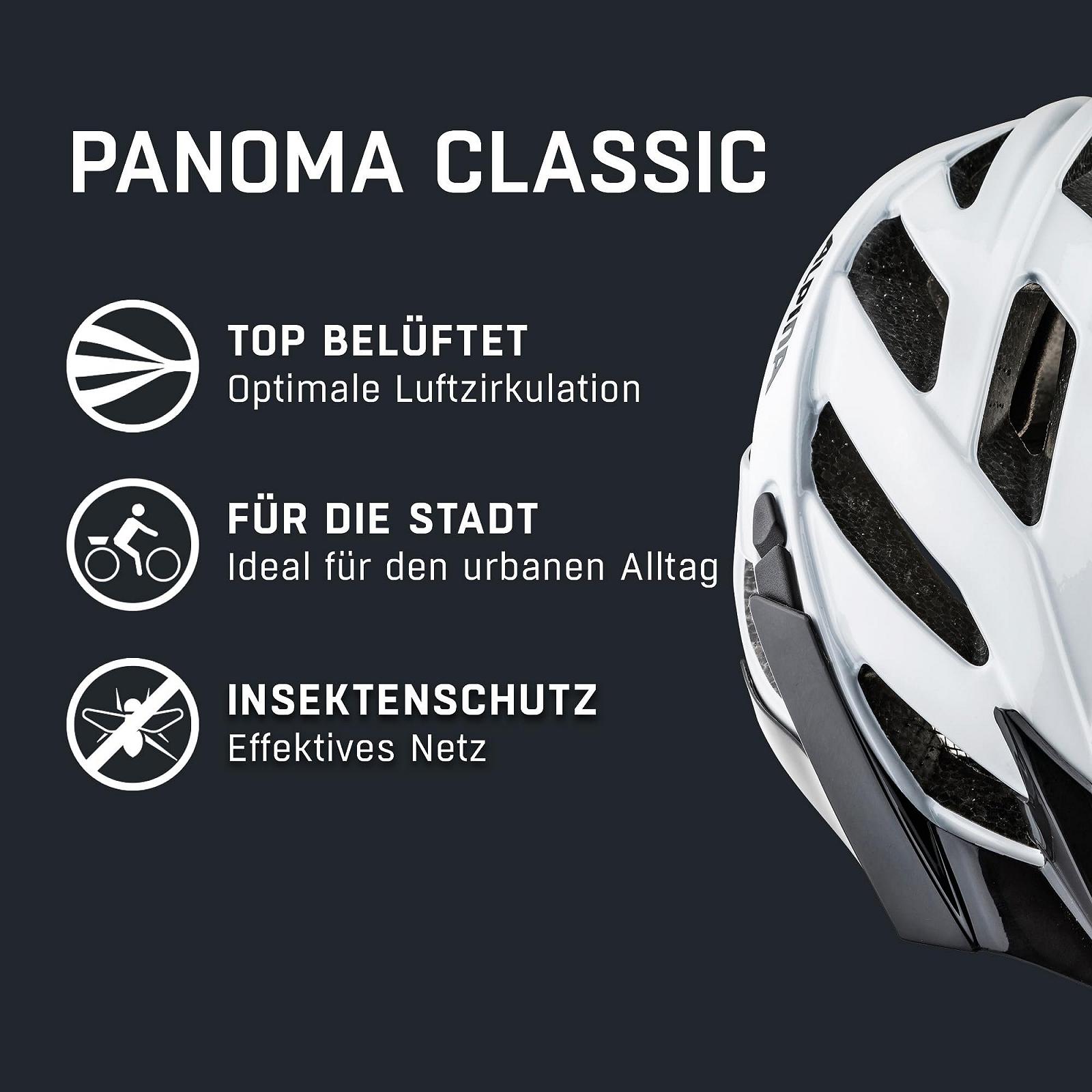 Шлем ALPINA PANOMA Classic - легкий, с оптимальной вентиляцией, велосипедный шлем для взрослых, фото №2