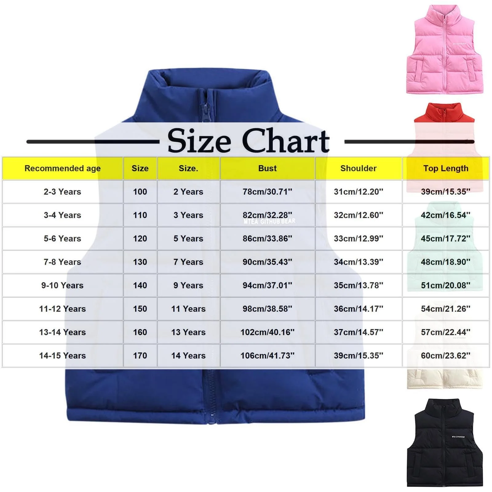 Жилет Пуховий SYDUZAX Дитячий та Хлопчиків Зимовий Легкий, фото №7