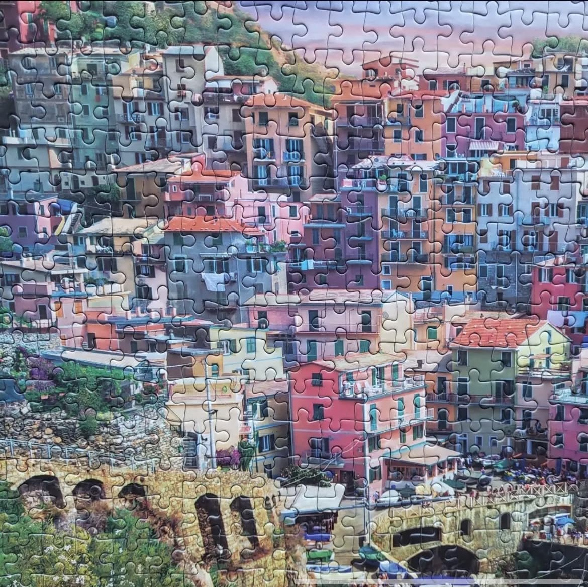 Пазл Gibsons Games Cinque Terre Sunset 1000 элементов 100% переработанный картон, фото №7 Пазл Gibsons Games Cinque Terre Sunset 1000 элементов 100% переработанный картон, фото №7