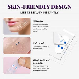 Пластырь для профессионального лифтинга Набор 2 шт по 60 шт в коробке Невидимая поддержка для контура подбородка цена на synthetic.ua - Фото 1 Пластырь для профессионального лифтинга Набор 2 шт по 60 шт в коробке Невидимая поддержка для контура подбородка synthetic.ua - Фото 1