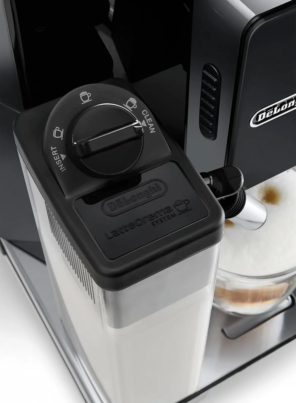 Кофемашина De'Longhi Eletta Cappuccino ECAM 44.666.B Черный глянец, фото №3