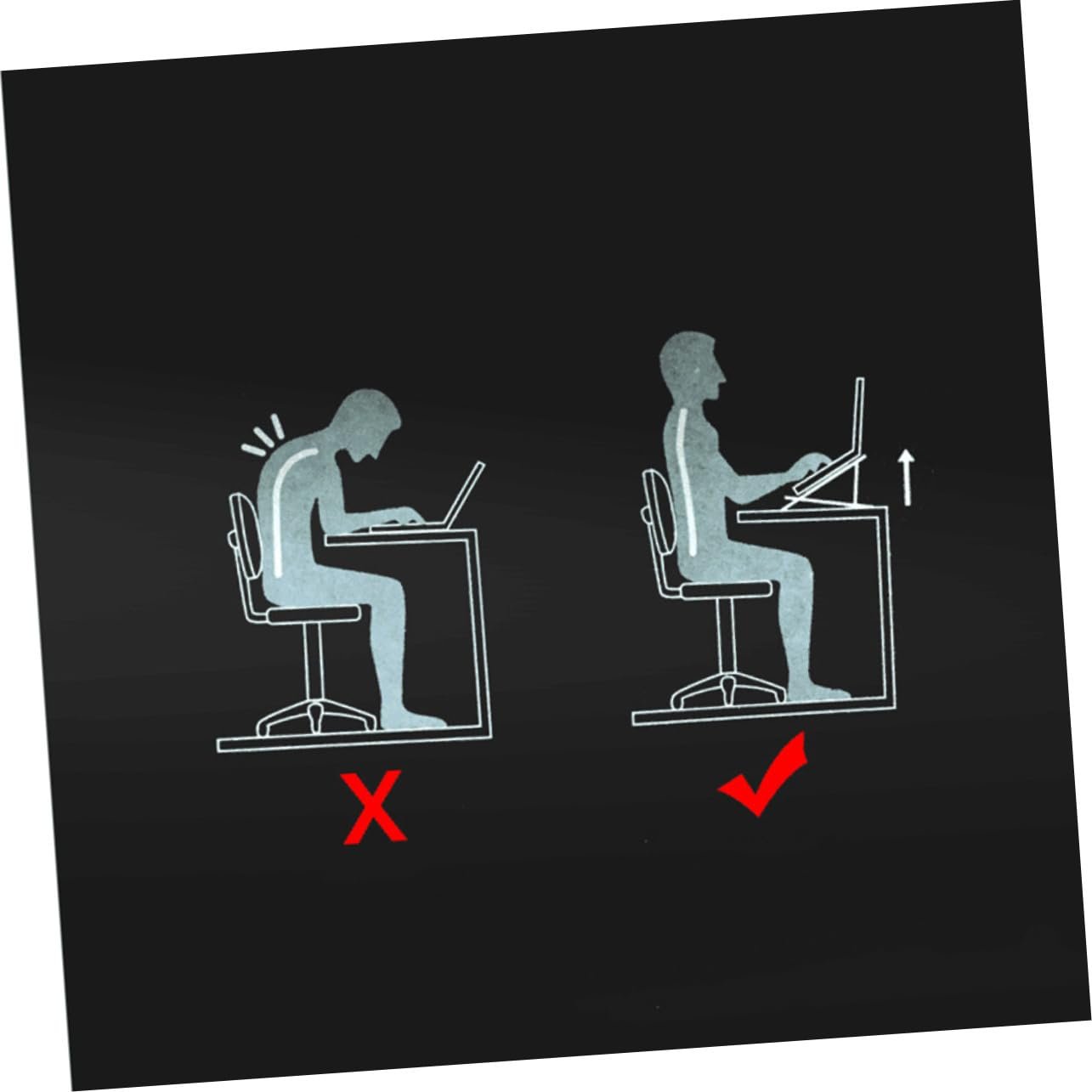 Подставка для ноутбука деревянная портативная для дома, офиса, спальни, фото №3 Подставка для ноутбука деревянная портативная для дома, офиса, спальни, фото №3