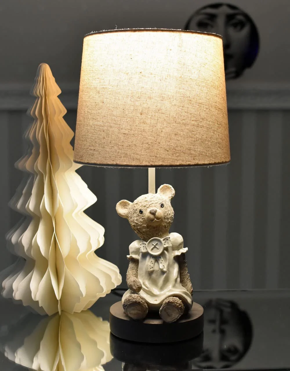 Детская настольная лампа Palazzo CW617 Медведь светильник для детской комнаты, фото №2