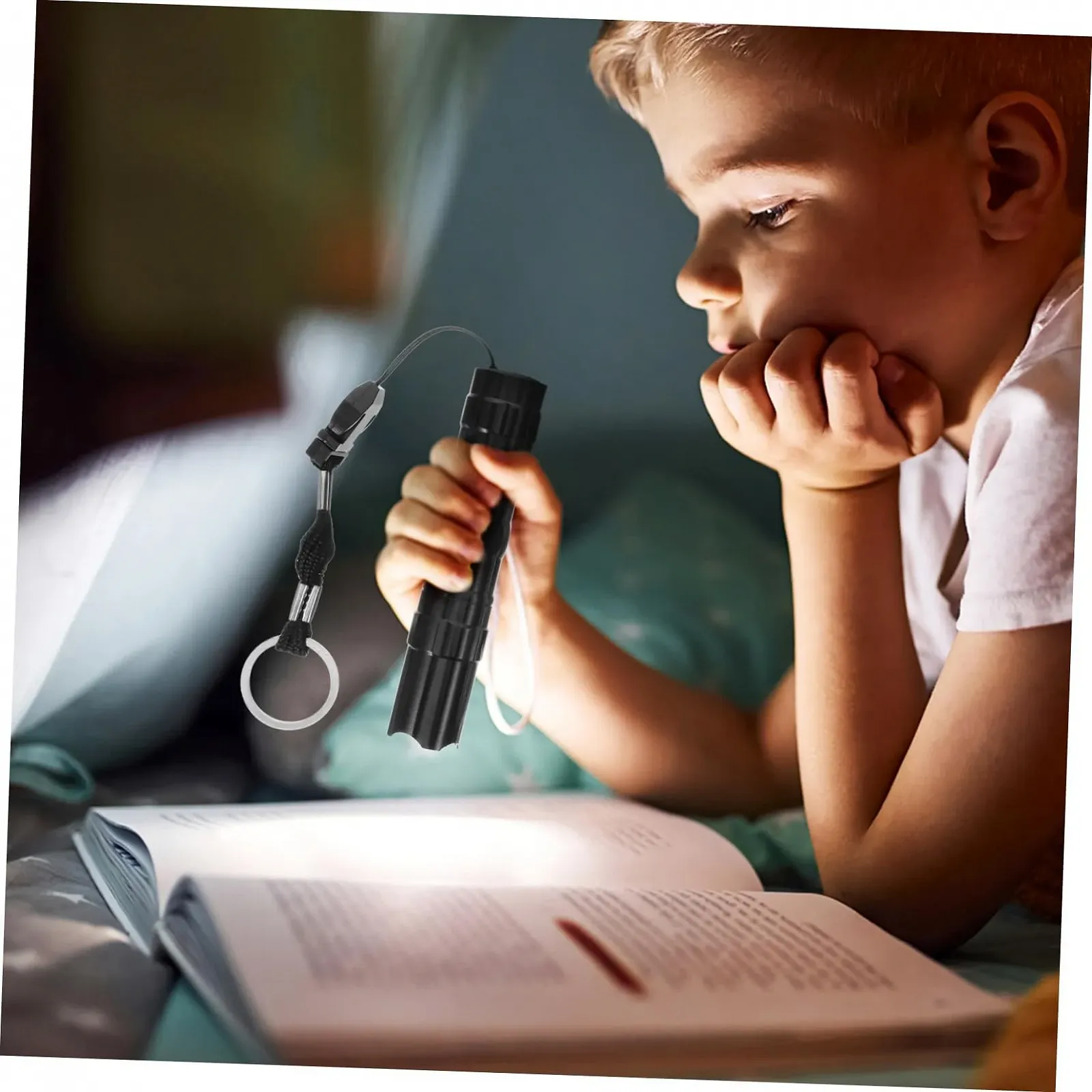 Ліхтар LED з алюмінієвого сплаву 2 шт. Маленький і легкий аварійний , водонепроникний для активного відпочинку (без батареї), фото №9