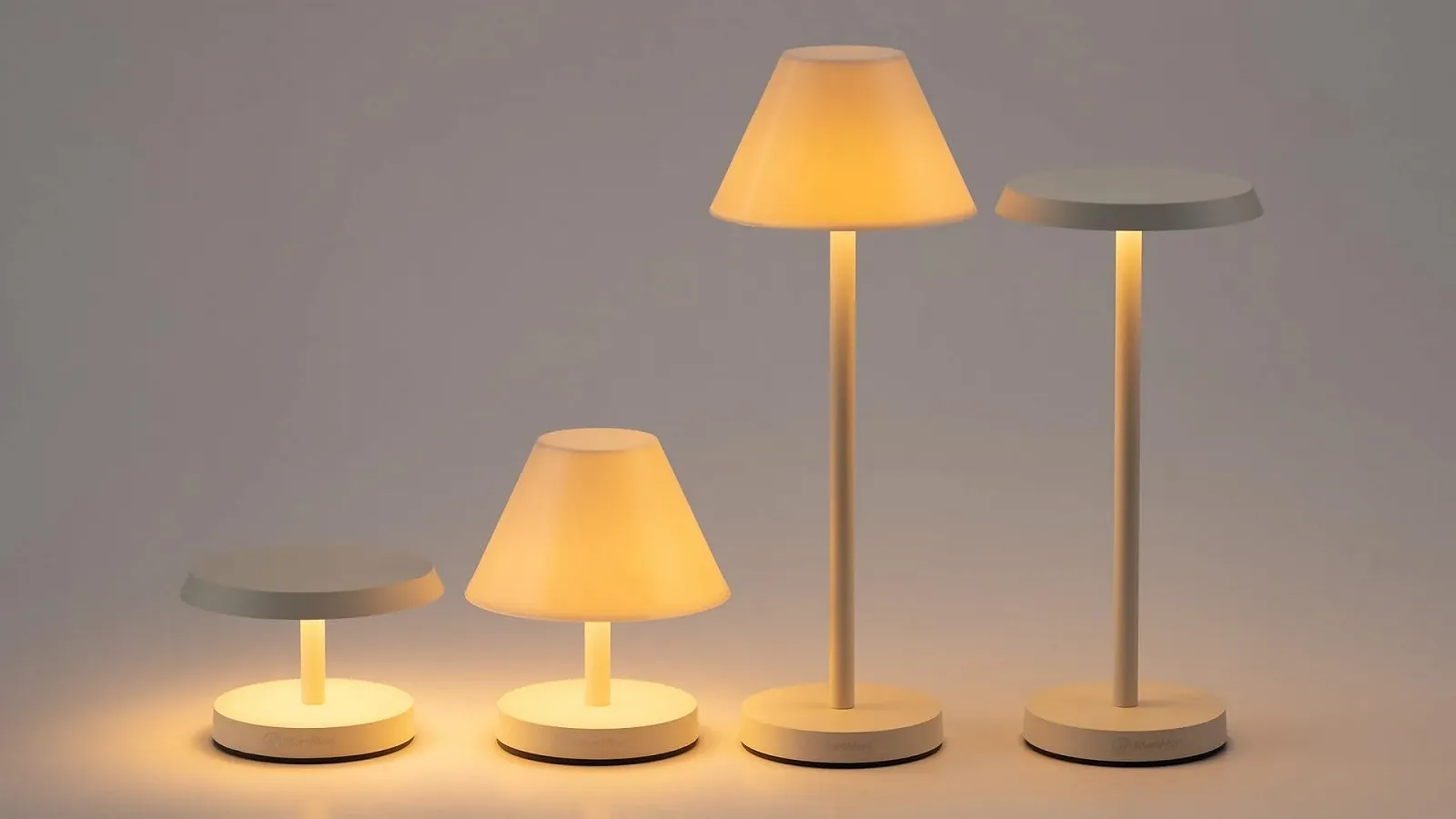 Светодиодная настольная лампа KOOKOO MoriMori T-Light Mini Café Белая, фото №7