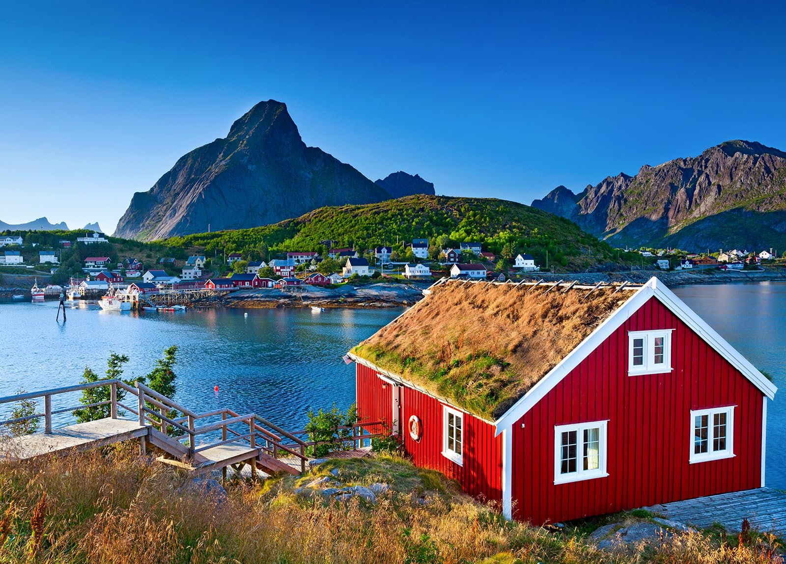Пазл HUADADA Norway Lofoten 1000 деталей, фото №1