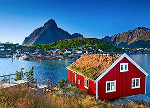 Пазл HUADADA Norway Lofoten 1000 деталей - Фото 1