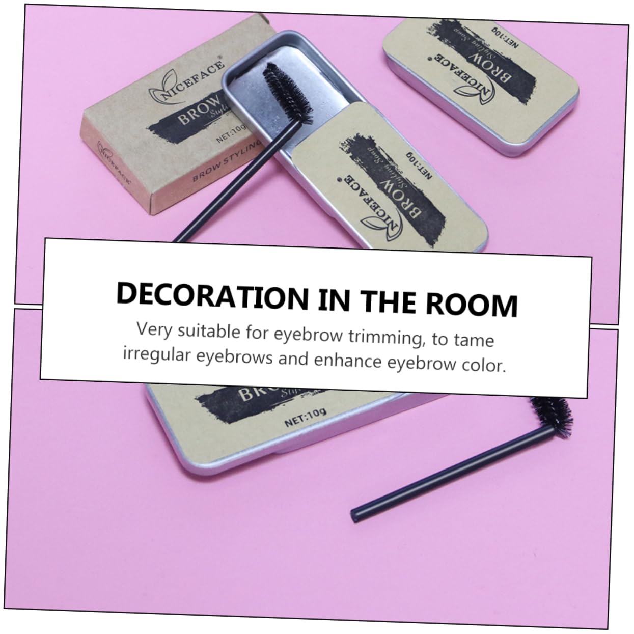 Набір minkissy Eyebrow Soap 2 одиниць Безбарвний Гелева текстура, фото №5