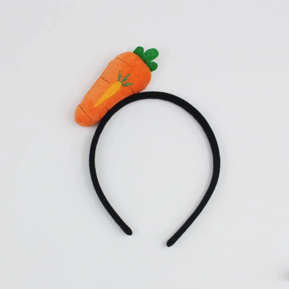 Обруч для волосся Mnixy Морква для жінок, помаранчева, фото №2 Обруч для волосся Mnixy Морква для жінок, помаранчева, фото №2