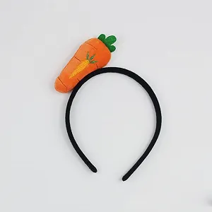 Обруч для волос Mnixy Морковь для женщин, оранжевая synthetic.ua - Фото 1