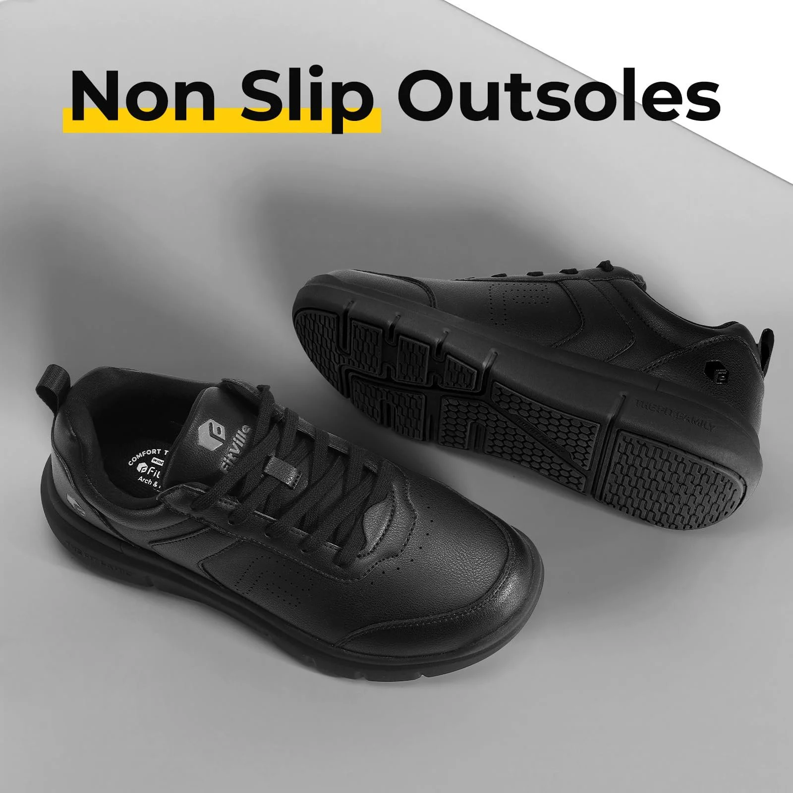 Кросівки FitVille Super Soft Leather Extra Wide Чоловічі, фото №3